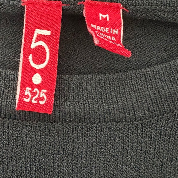 525 America Y2K Hot Pink & Black ‘D’ Monogram Silk Top Preppy Tenniscore It Girl - Picture 5 of 12